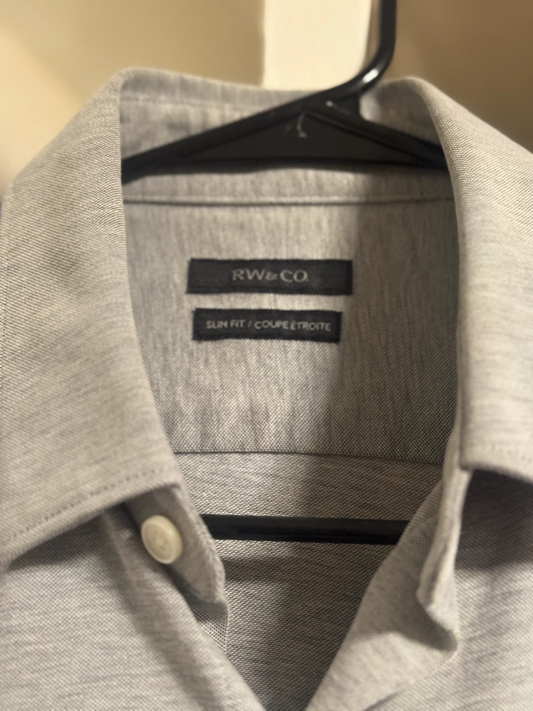 RW&CO. Slim Fit Dress Shirt – Grey/Silver - photo 2