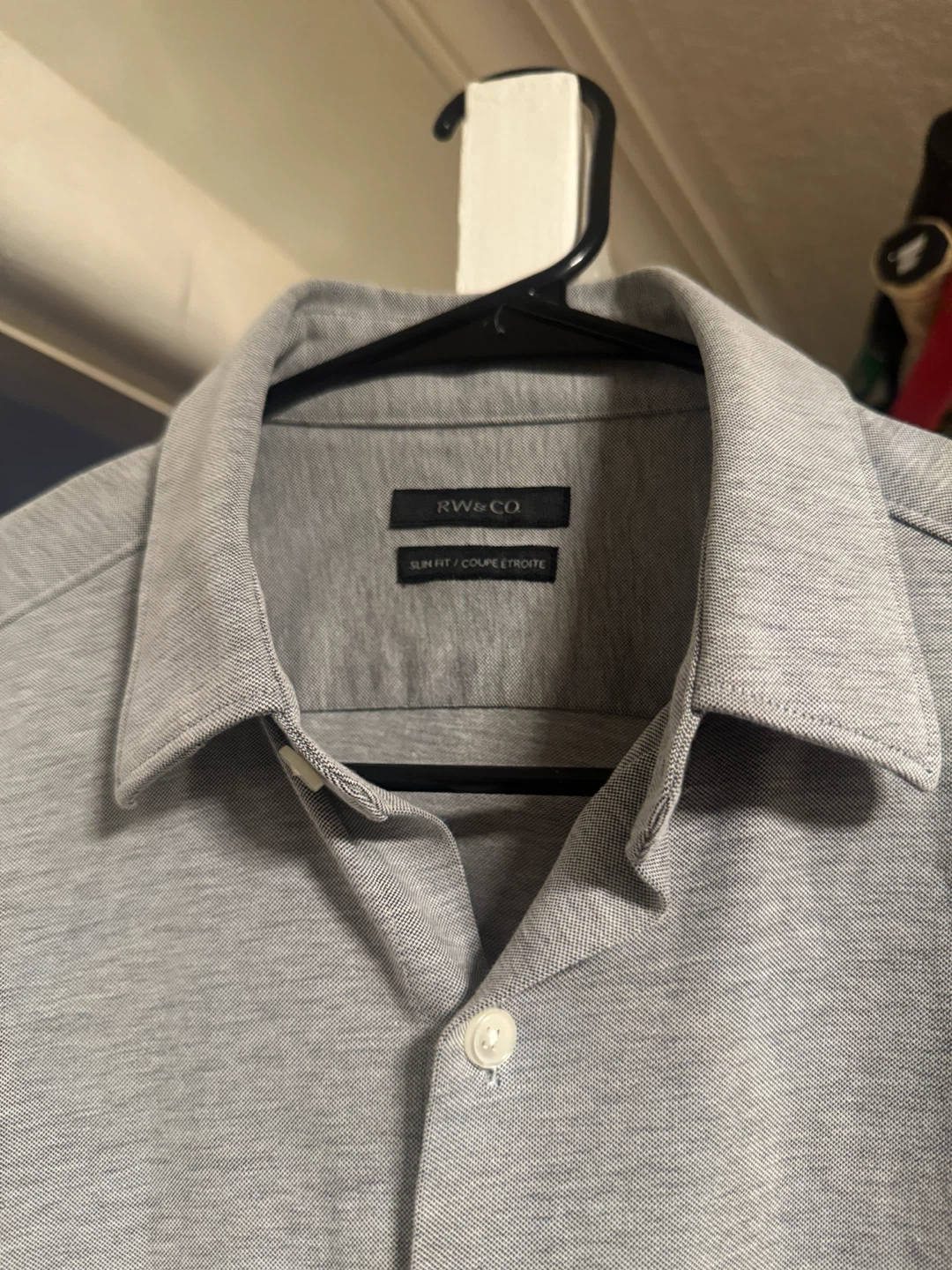 RW&CO. Slim Fit Dress Shirt – Grey/Silver - photo 5