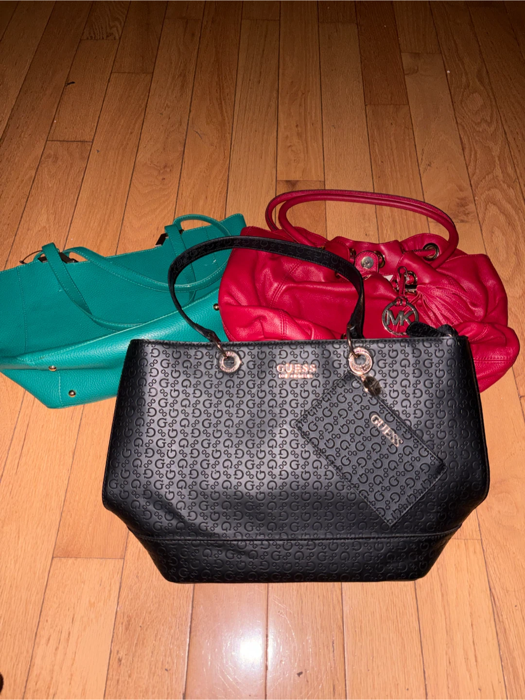 Micheal Kors Guess Ralph Lauren 3 purses handbags