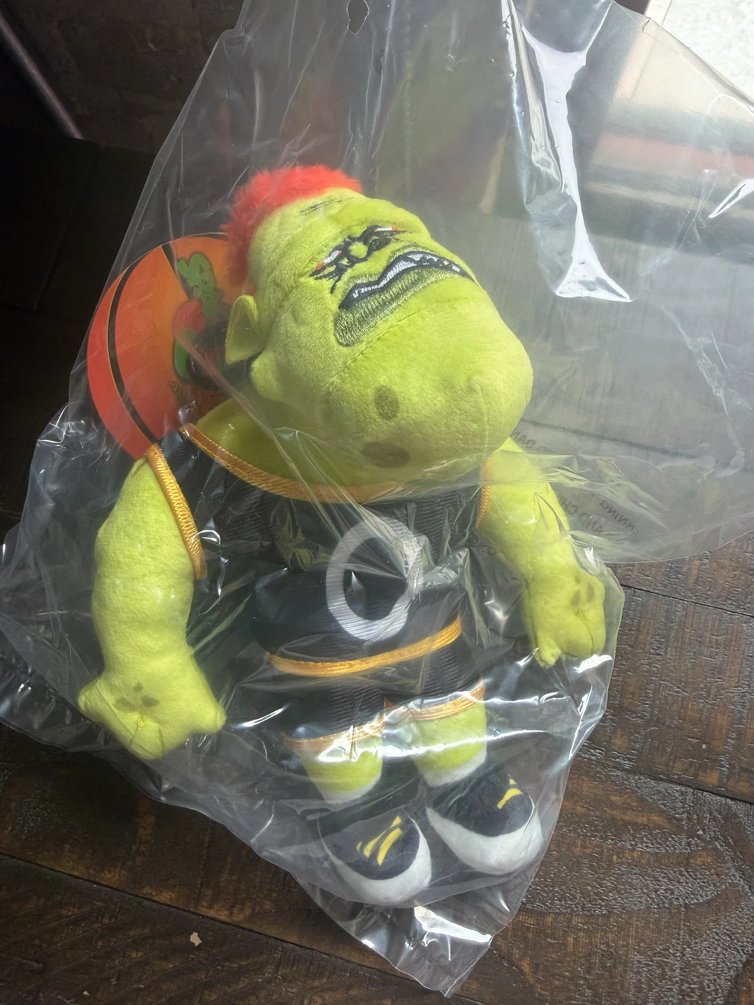 Space Jam 30th Anniversary Monstar Bang Plush Hanger NWT in bag!