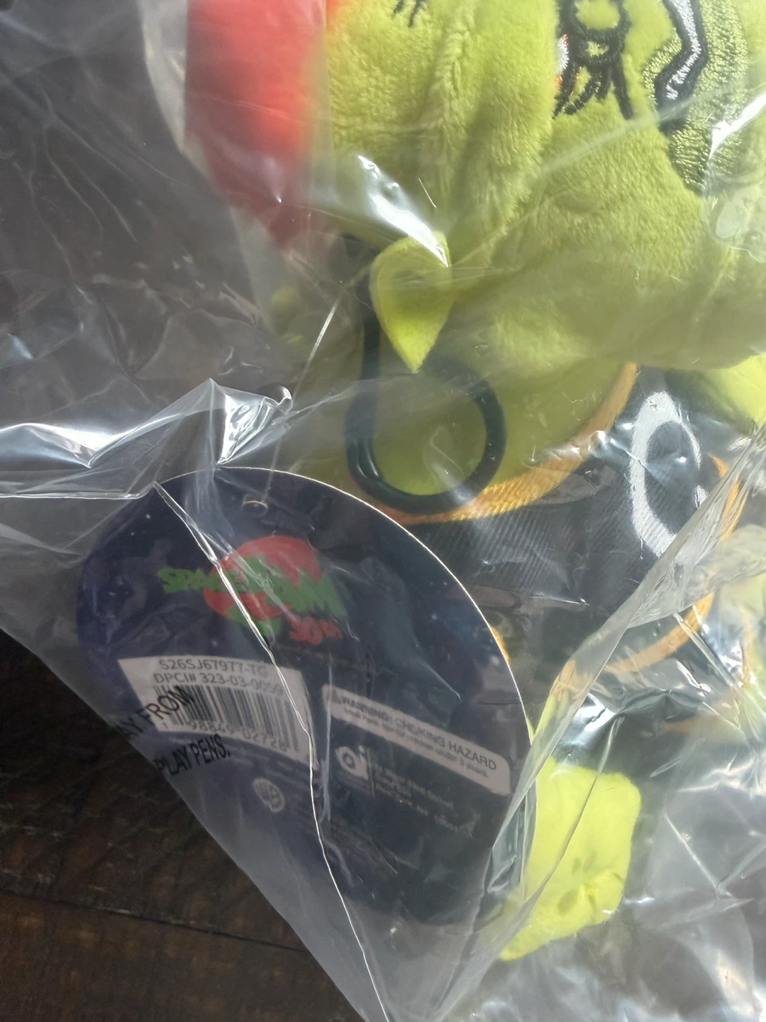 Space Jam 30th Anniversary Monstar Bang Plush Hanger NWT in bag! - photo 2
