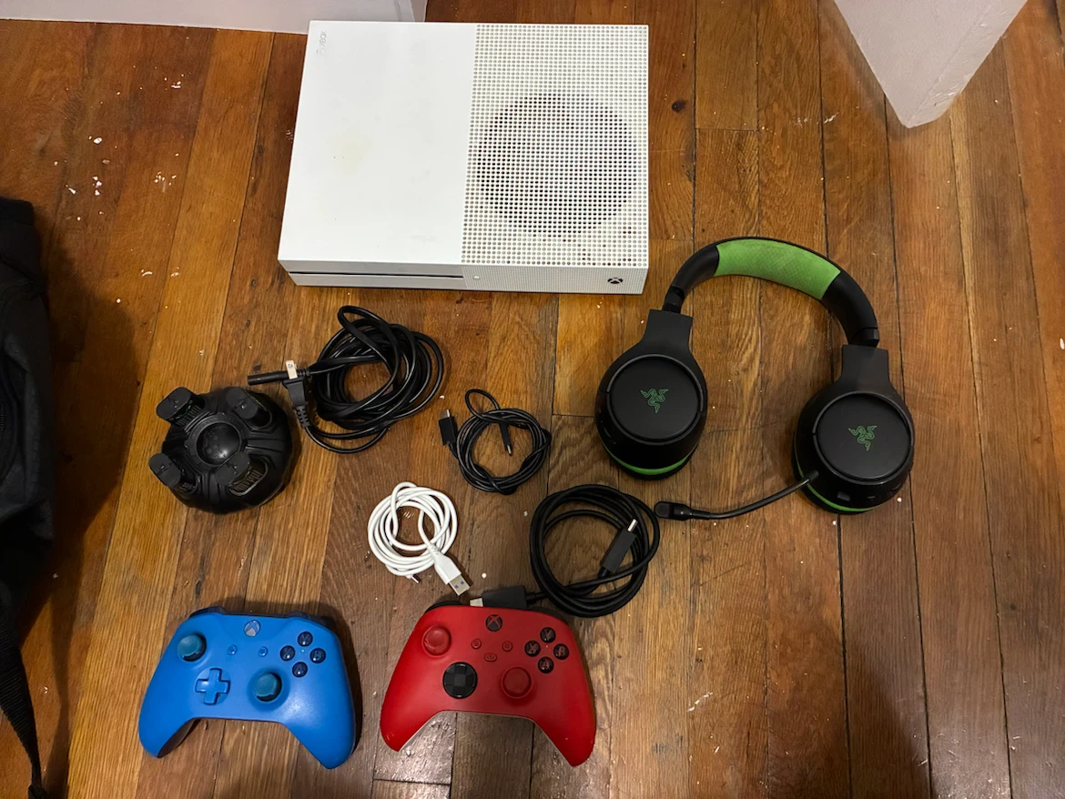 Xbox One S Console Bundle with Controllers and Headset