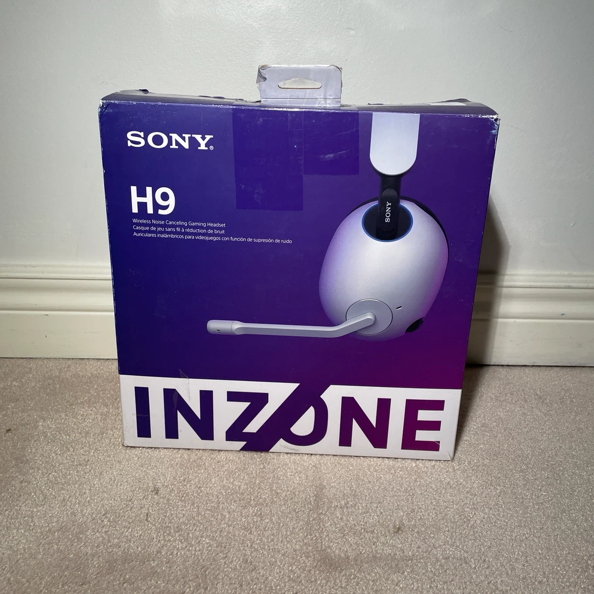 NEW! PS5 INZONE H9 Wireless Noise Cancelling Gaming Headset - photo 2