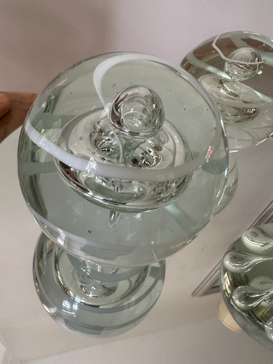 Glass Paperweights Set of 3 - photo 2