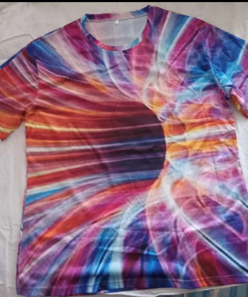 Abstract Tie-Dye T-Shirt