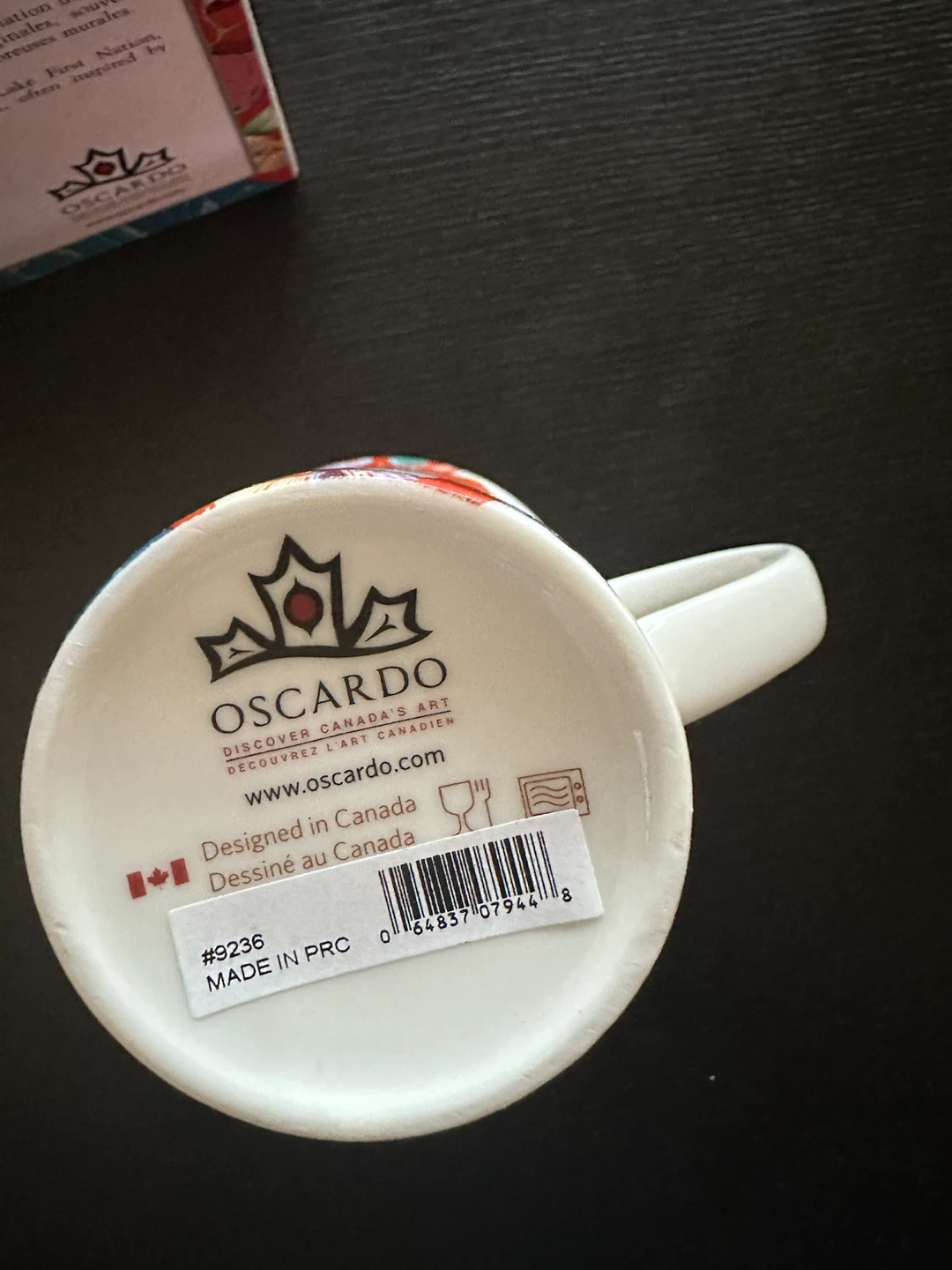 Alex Janvier Morning Star Fine Porcelain Mug by Oscardo - photo 5