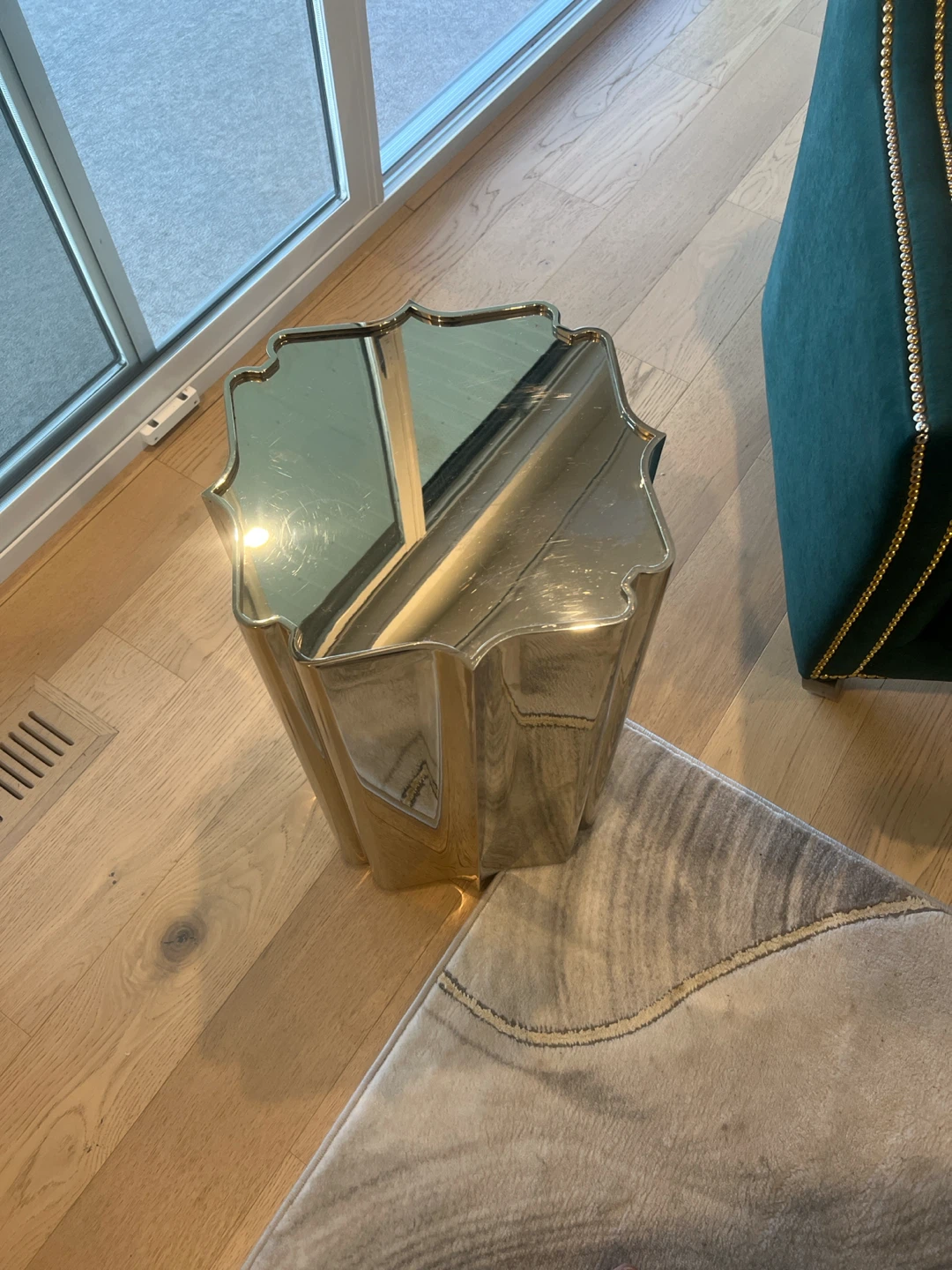 Chrome Accent Table