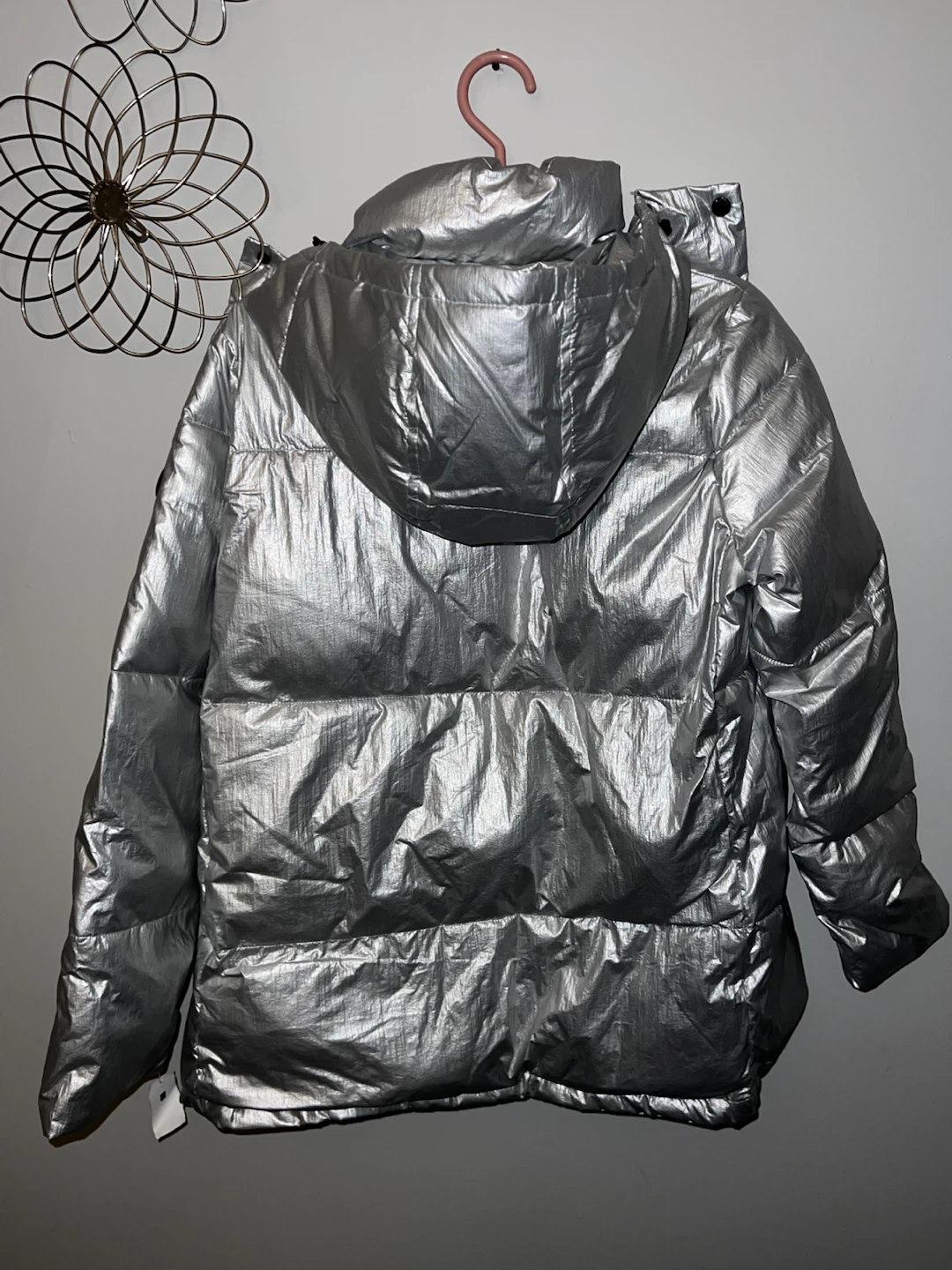 Calvin Klein Puffer Jacket - Silver - photo 3