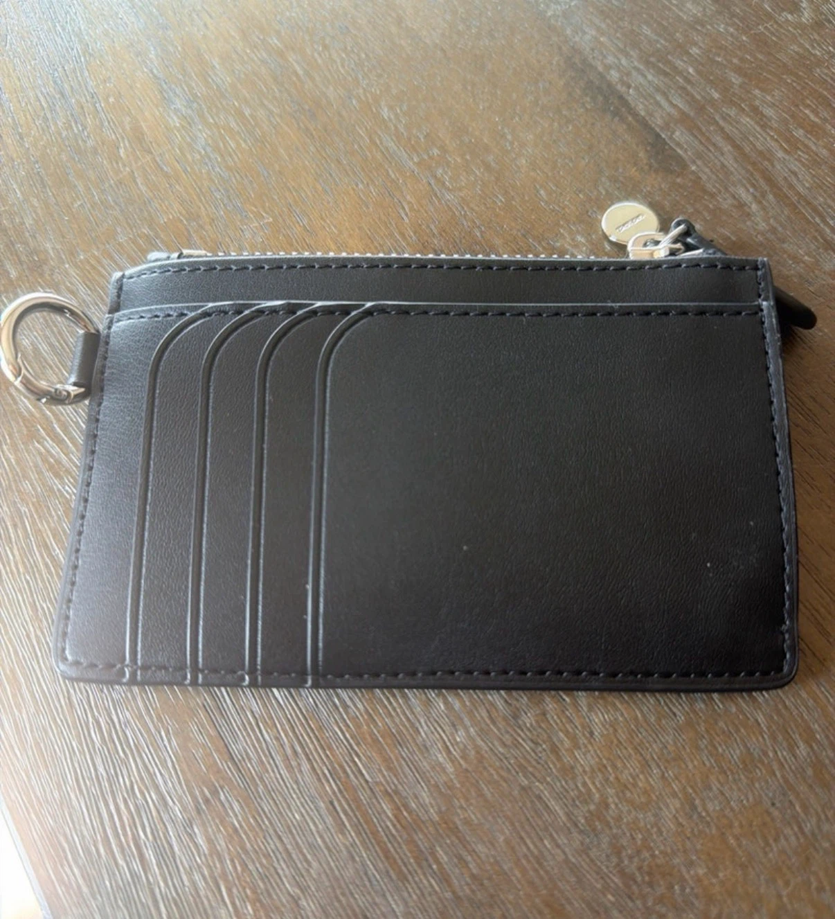 Lululemon Black Card Holder with Zipper - photo 2