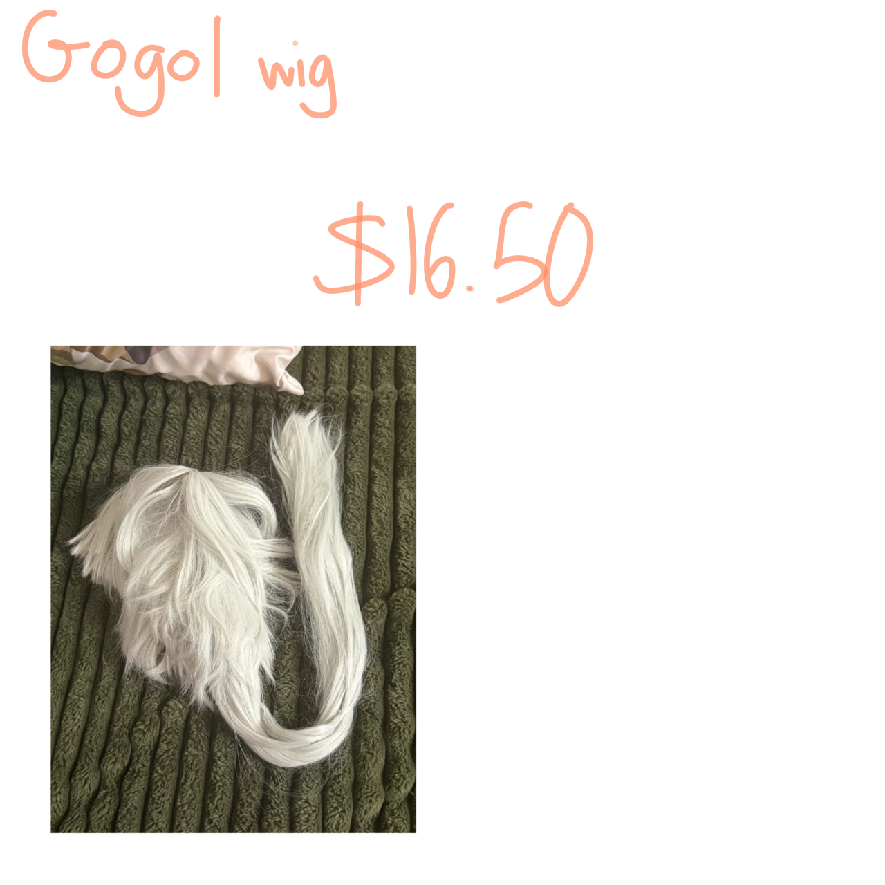Selling some Cosplay wigs :)