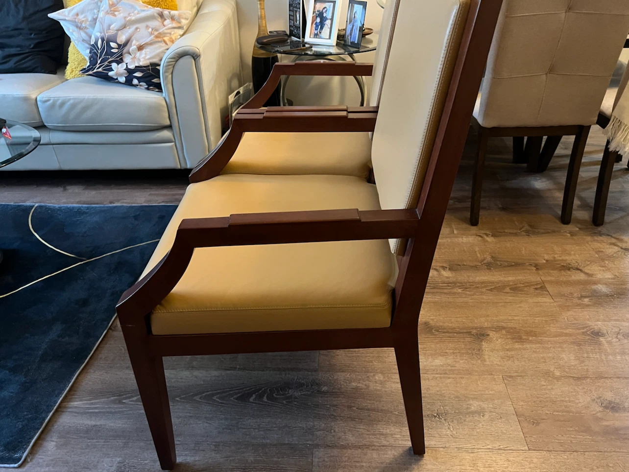Italian leather chairs - photo 2