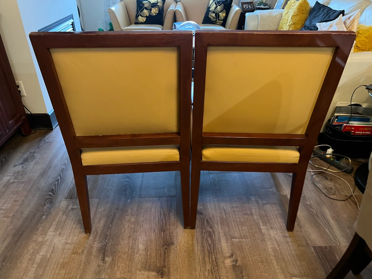 Italian leather chairs - photo 3