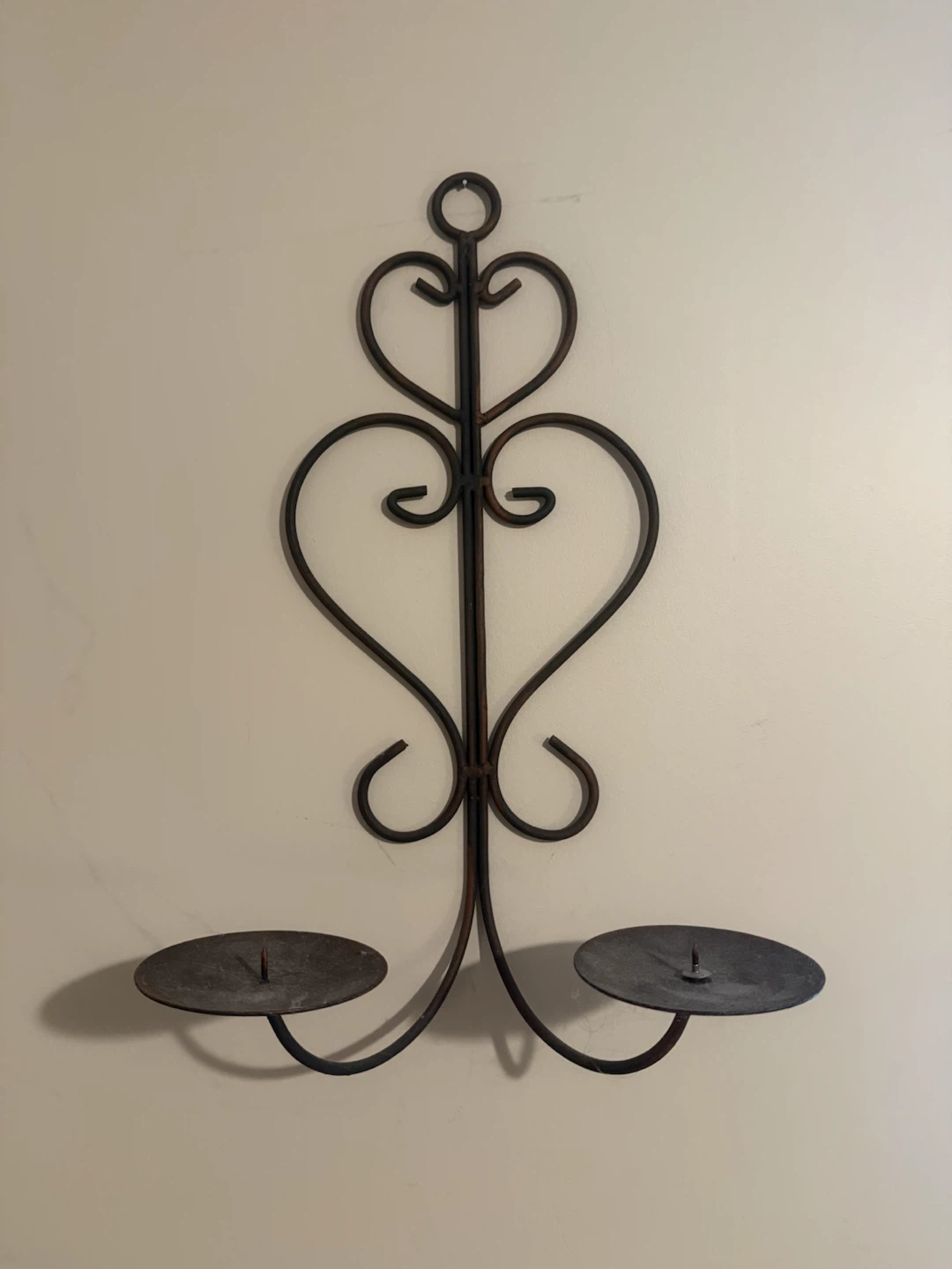Pair of Metal Wall Sconces