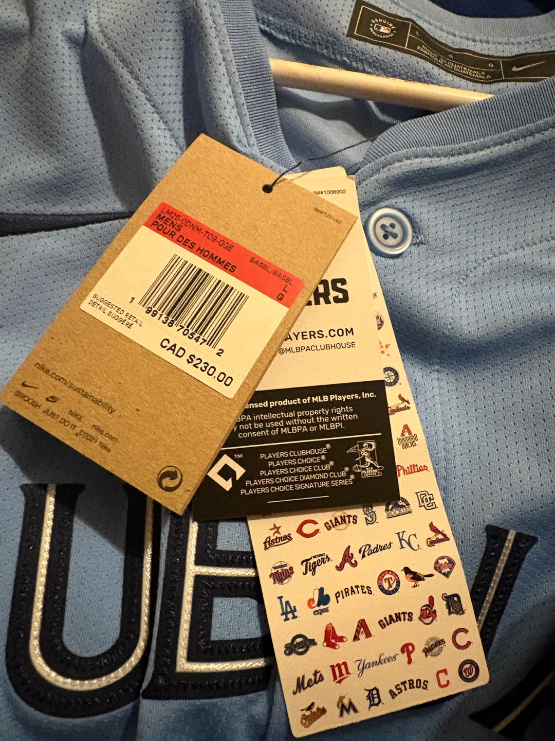Nike Toronto Blue Jays Guerrero Jr. Replica Jersey - photo 3