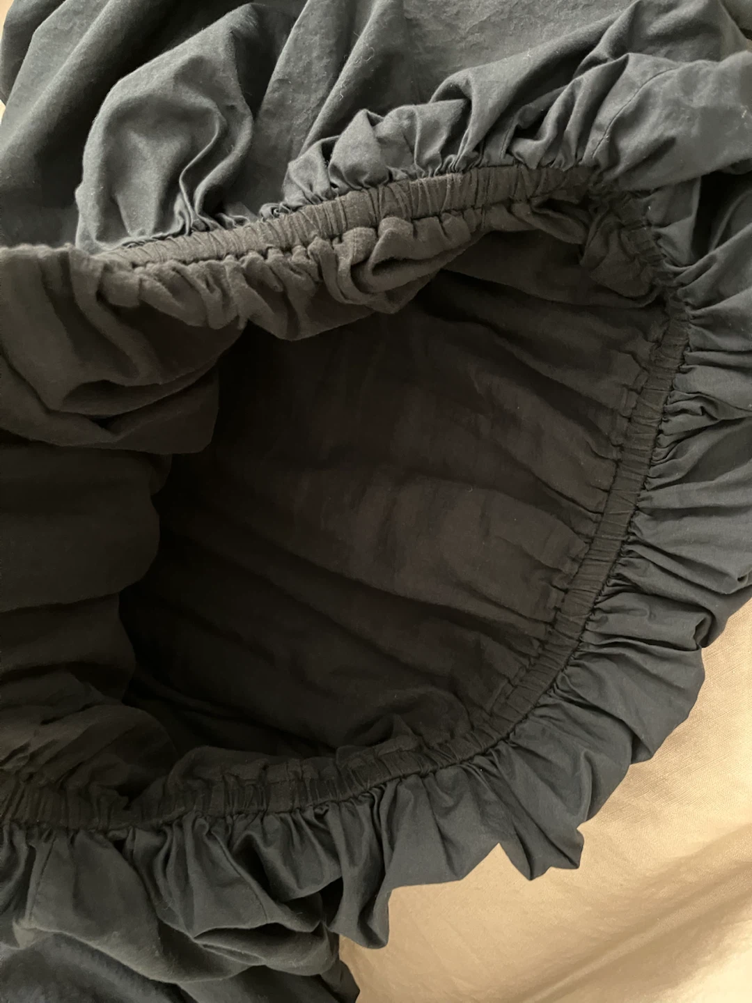COS Black Balloon Sleeve Top - photo 5