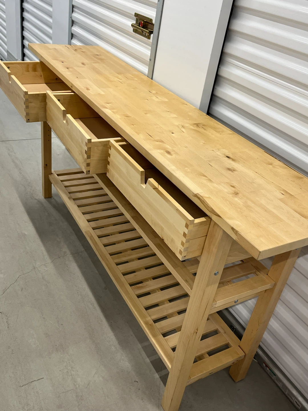 IKEA Ginger Kitchen Island Birch - photo 2