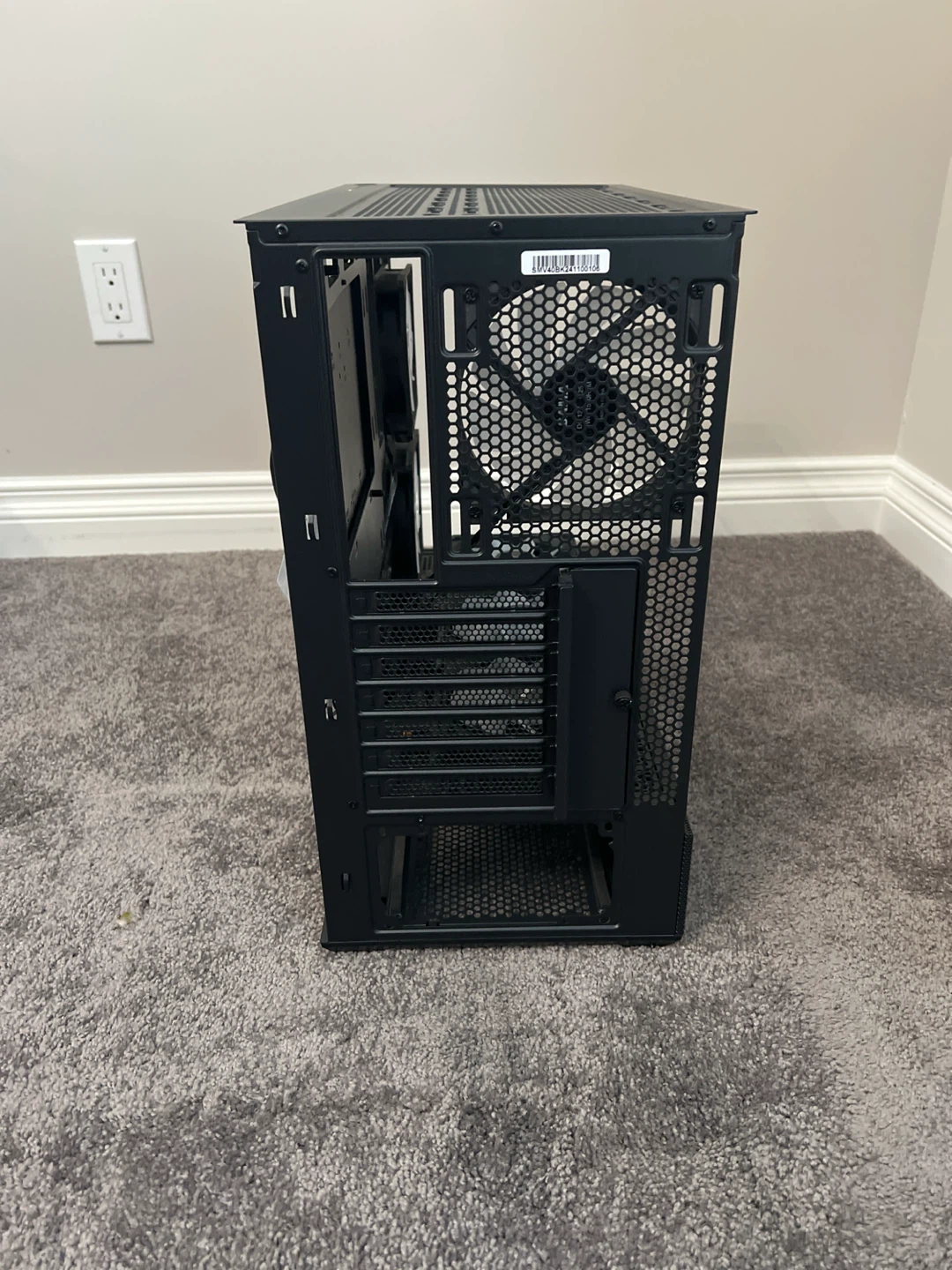 Reserved- SAMA Black ATX Computer Case with RGB Fans - photo 4