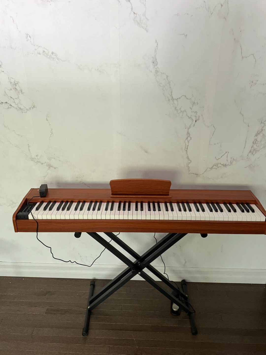 Digital Piano with Stand and Books