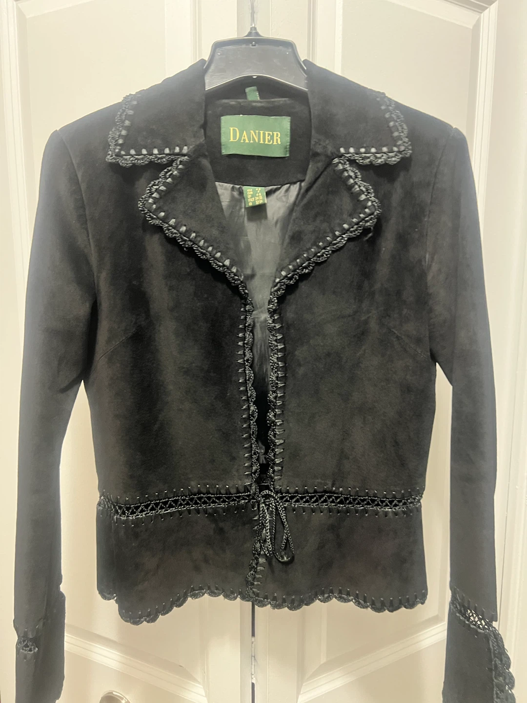 Danier Black Suede Jacket