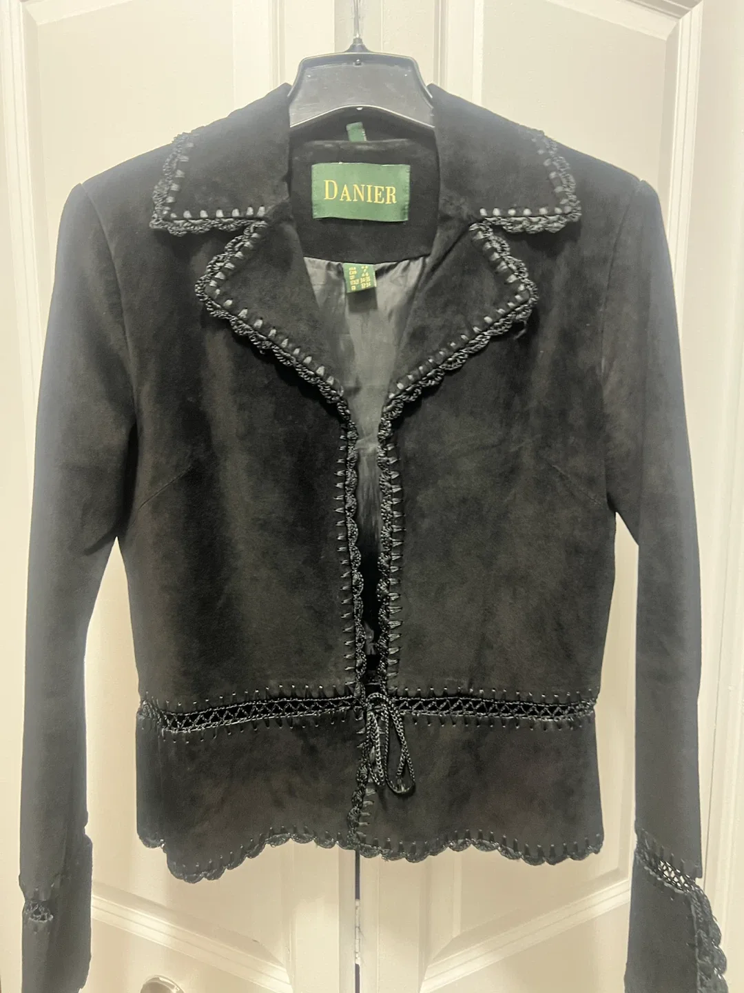 Danier Black Suede Jacket
