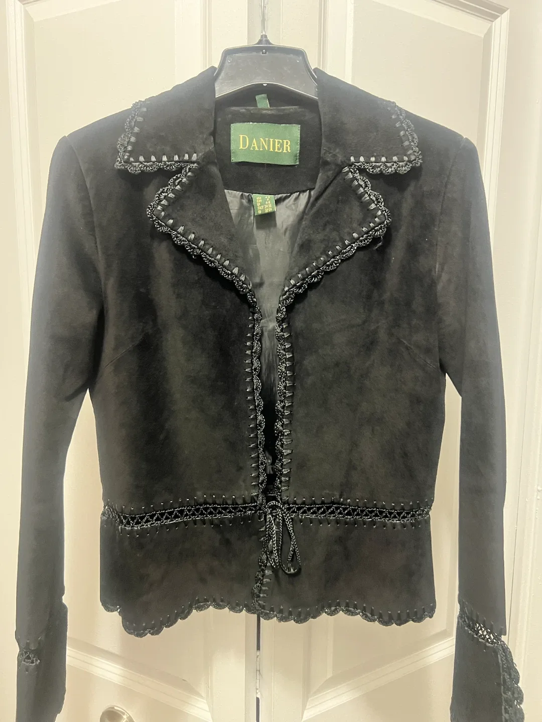 Danier Black Suede Jacket - photo 2
