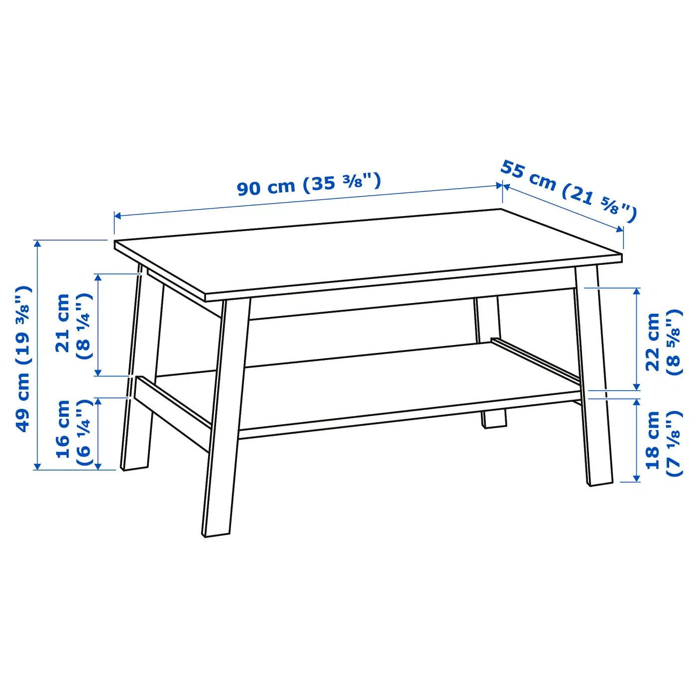 IKEA LUNNARP Coffee Table – Excellent Condition - photo 2
