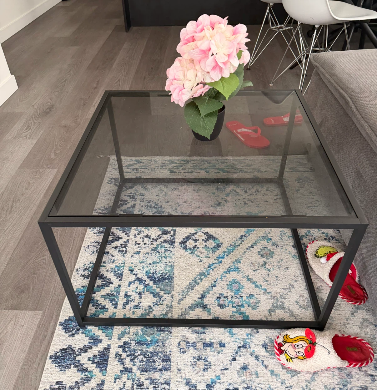 Square Glass Coffee Table