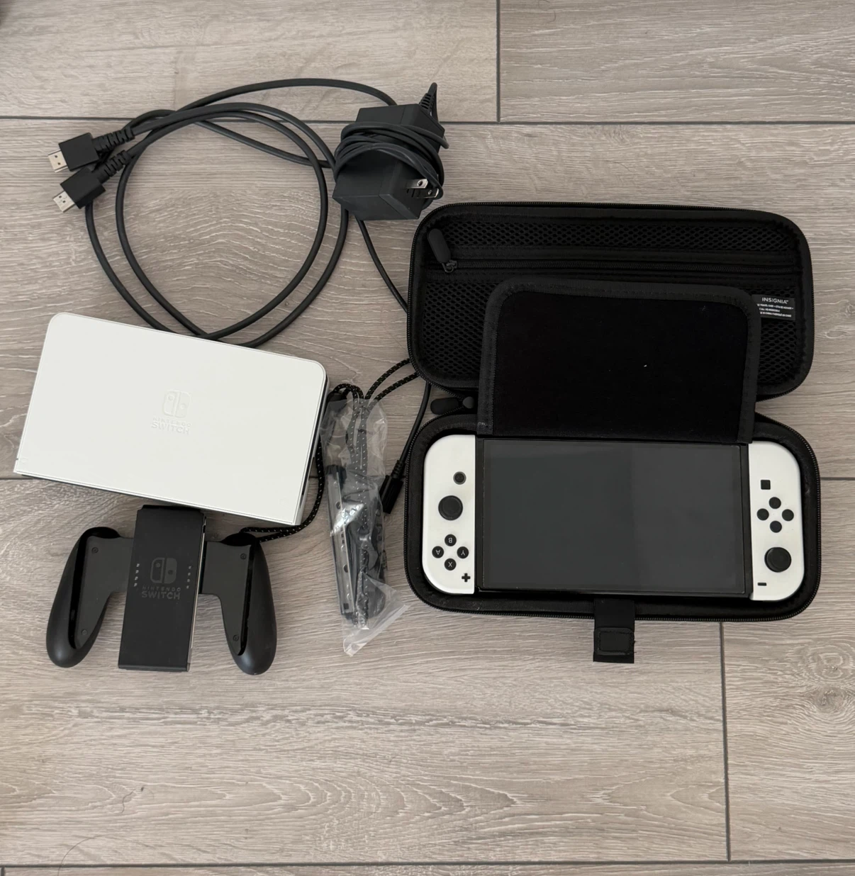 Nintendo Switch OLED White Console with Accessories