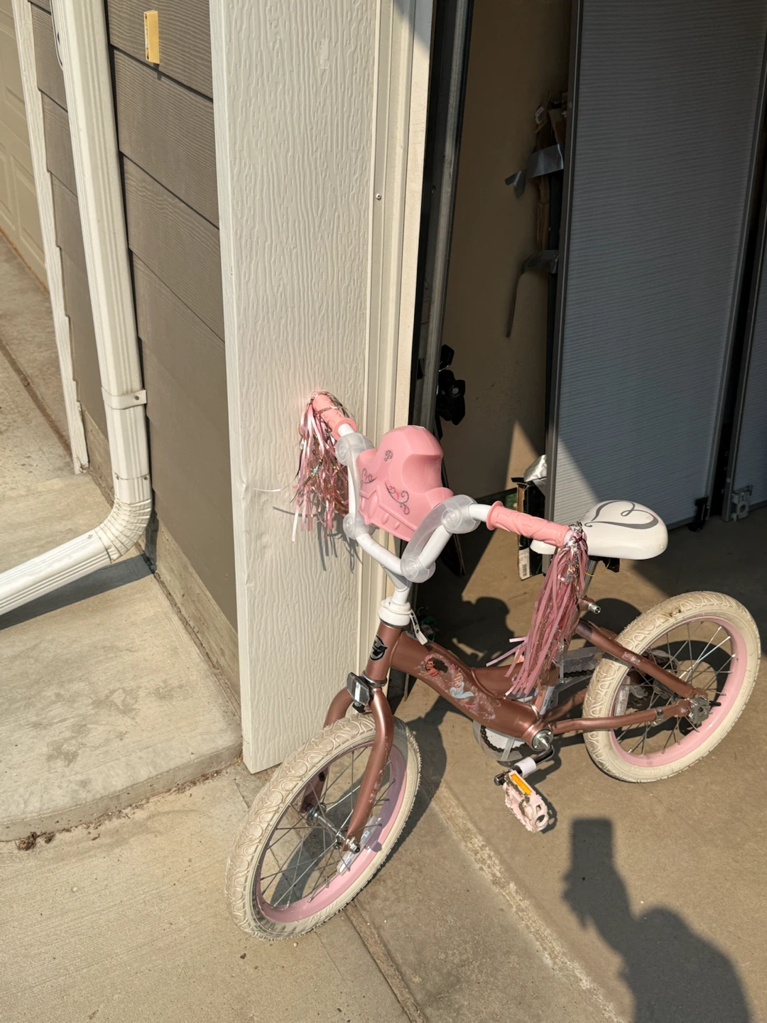 Kids Pink and Brown Bicycle - photo 2