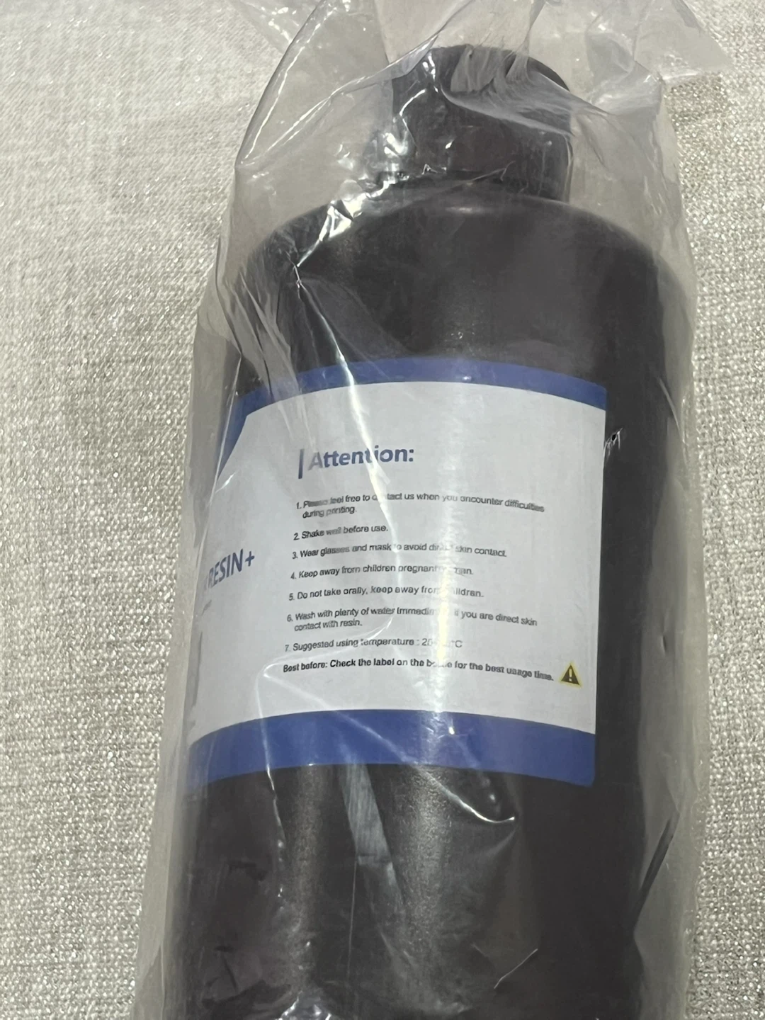 KingRoon Water-Wash Resin Gray 1KG - photo 3