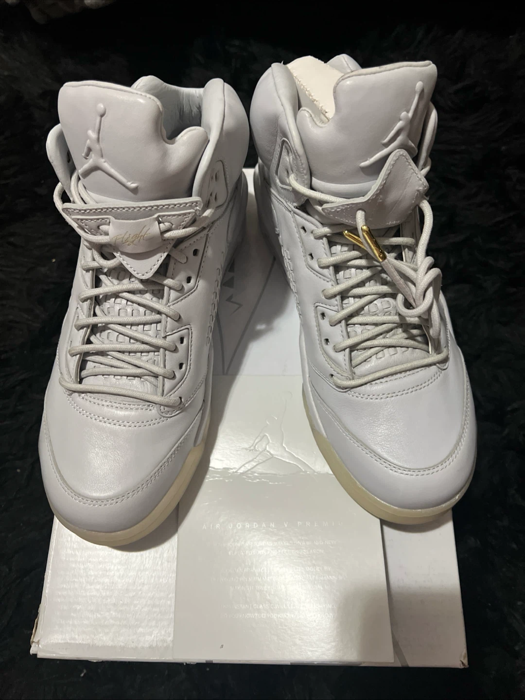 Air Jordan 5 Premium grey Sneakers