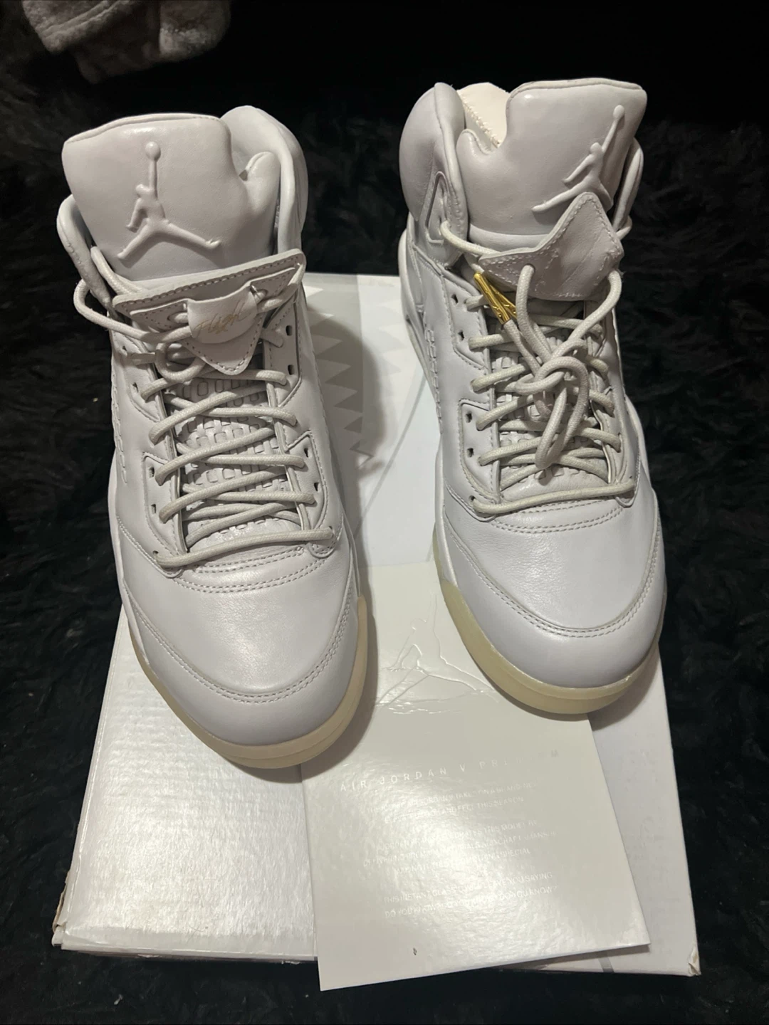 Air Jordan 5 Premium grey Sneakers - photo 5