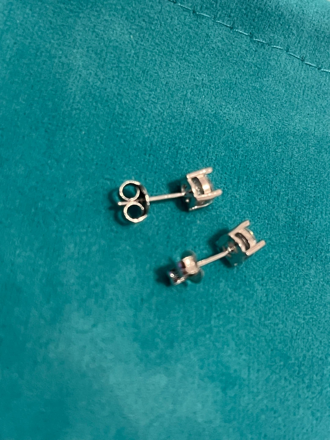 GRA Moissanite Diamond Earrings - photo 2