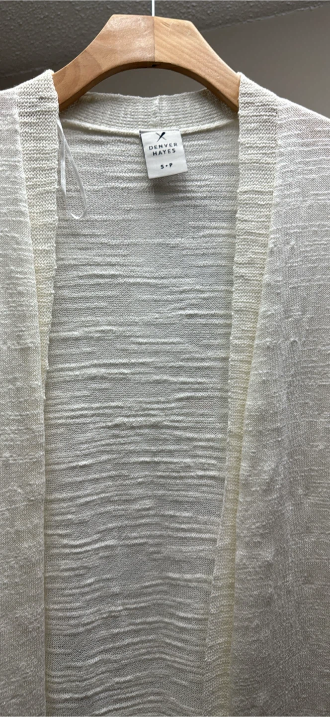 Denver Hayes White Cardigan - photo 2