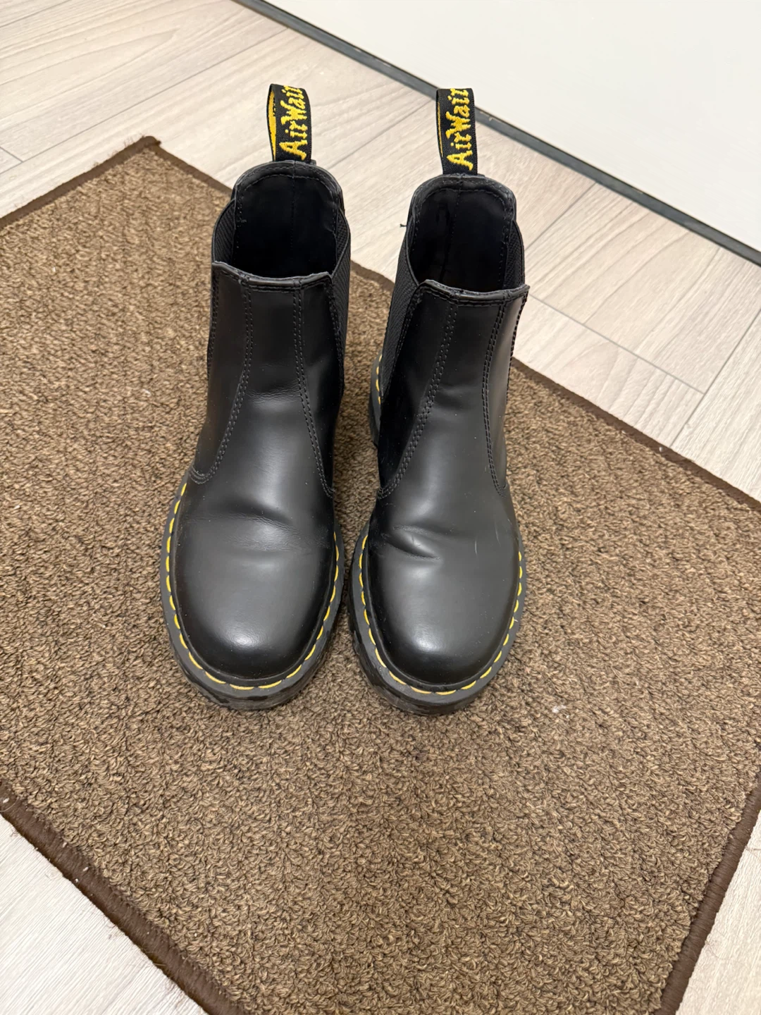 Dr. Martens Black Leather Chelsea Boots