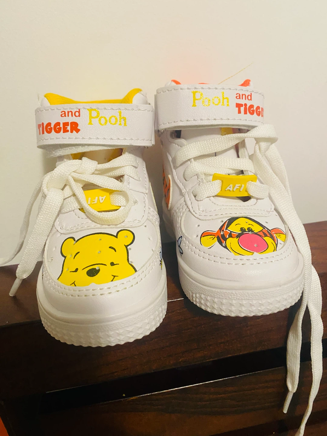 Nike Air Force Toddler Winnie the Pooh & Tigger Shoes