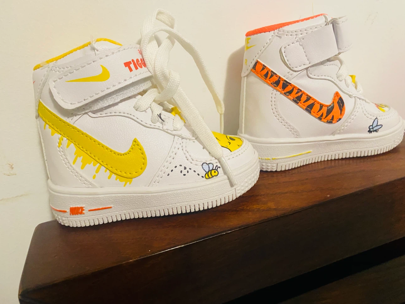 Nike Air Force Toddler Winnie the Pooh & Tigger Shoes - photo 2
