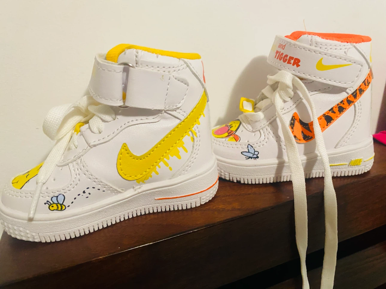 Nike Air Force Toddler Winnie the Pooh & Tigger Shoes - photo 4