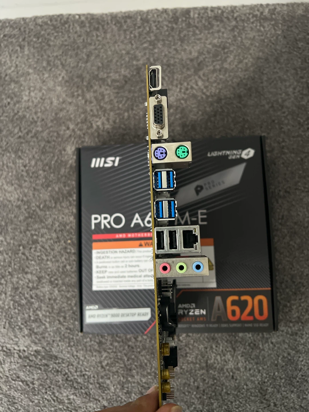 Reserved - MSI PRO A620M-E AMD Motherboard - photo 2