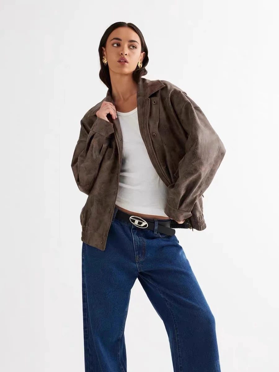 Lioness Brown Faux Fur Bomber Jacket - photo 2
