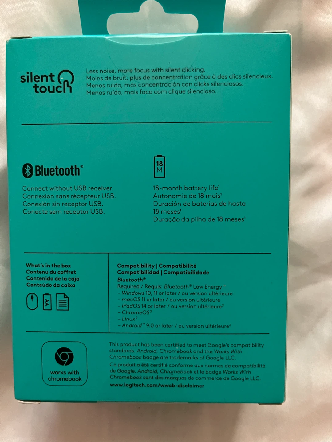 Logitech M240 Silent Bluetooth Mouse - photo 2