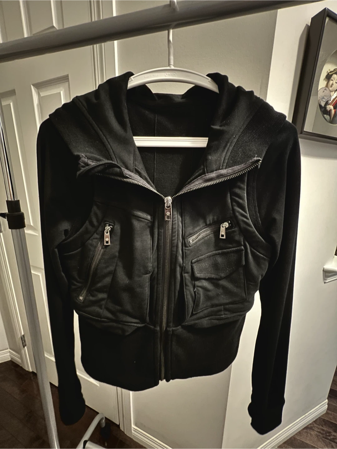 Lululemon Black Short Hoodie