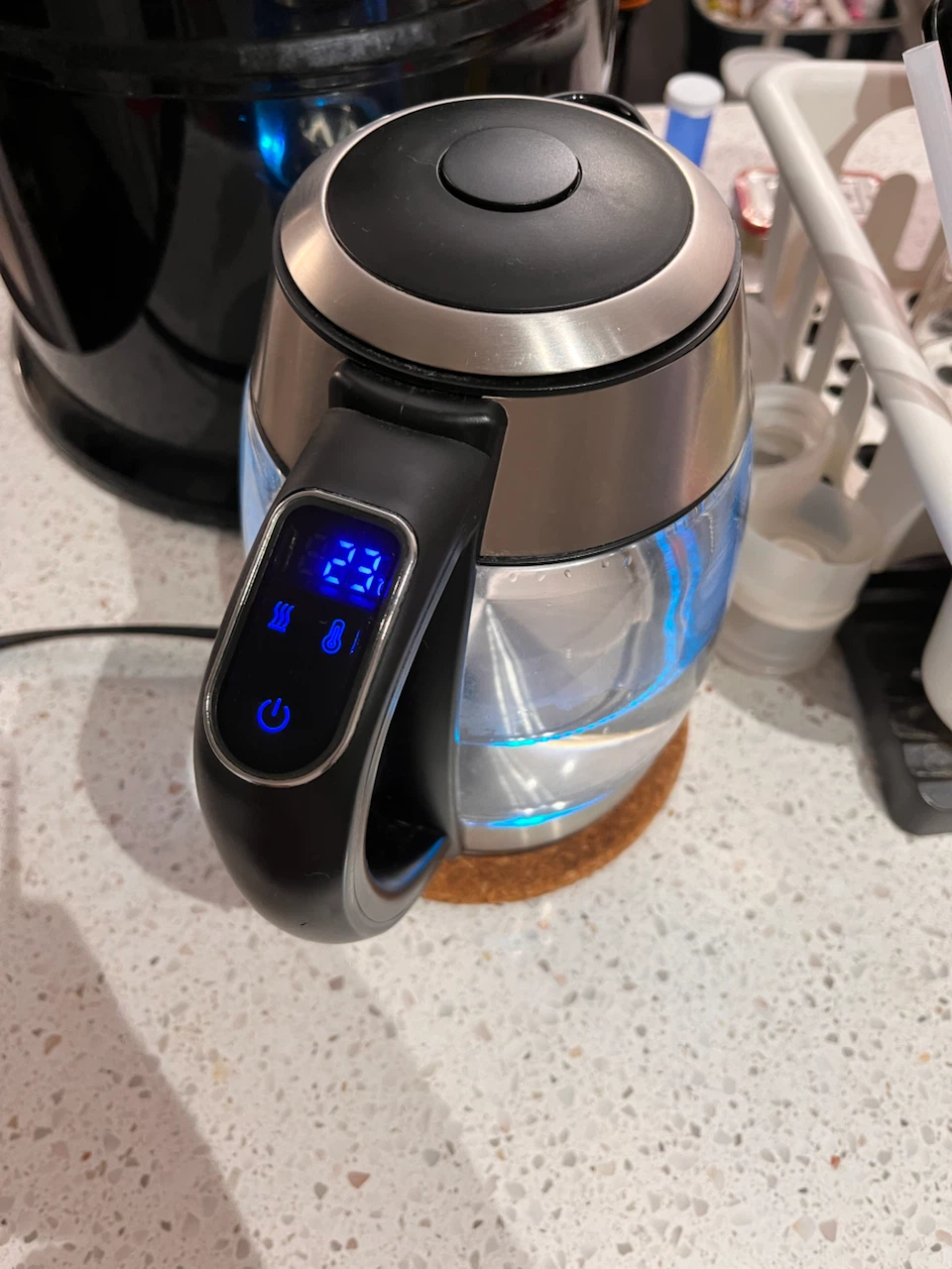 Glass Electric Kettle - temperature controlled