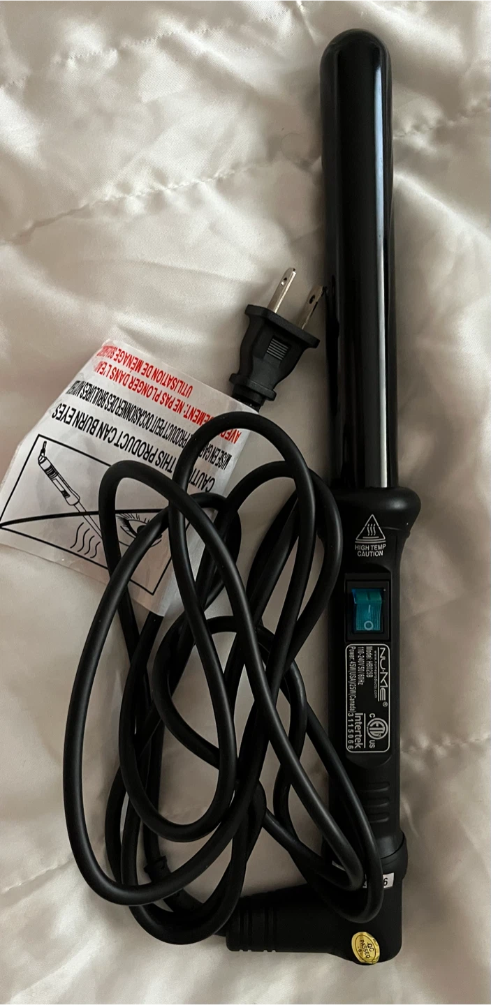 NuMe 25mm Curling Wand Professional Styling Iron