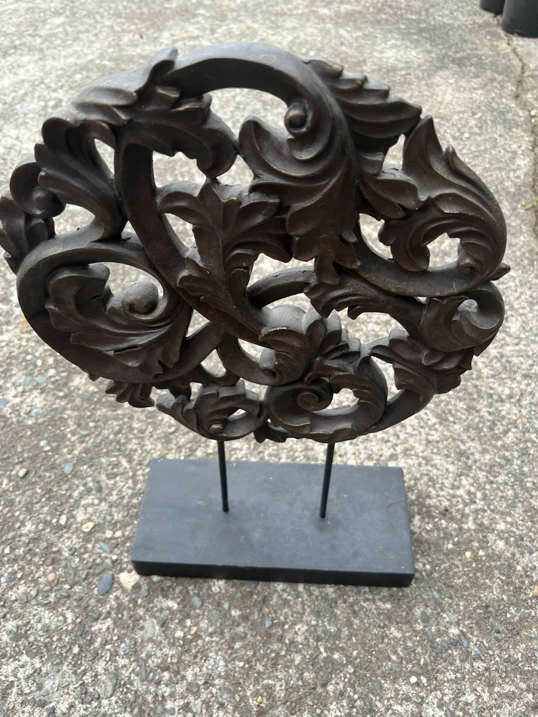 Ornate Scrollwork Decorative Accent Piece