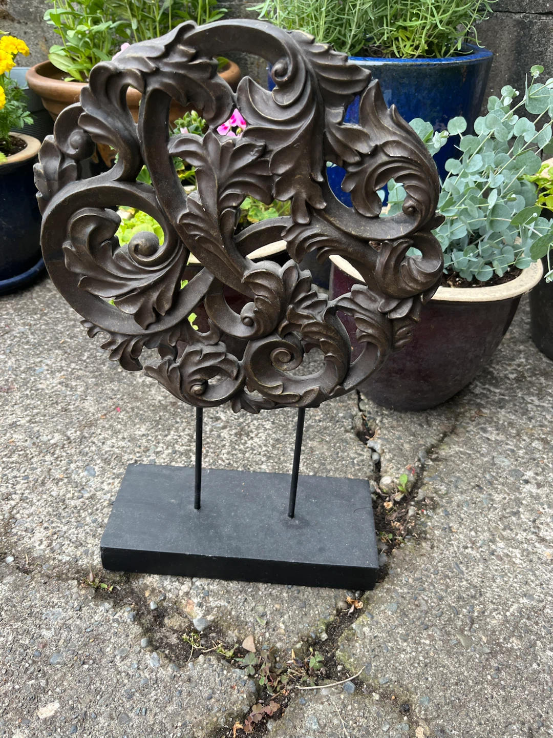 Ornate Scrollwork Decorative Accent Piece - photo 2