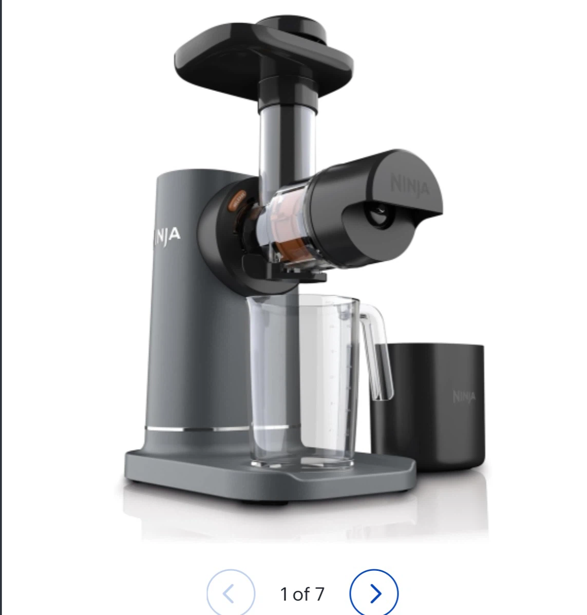 Ninja Cold Press Juicer Slow Juicer with Total Pulp Control