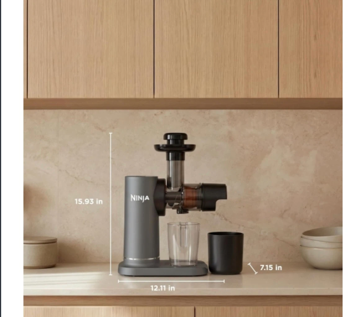 Ninja Cold Press Juicer Slow Juicer with Total Pulp Control - photo 2