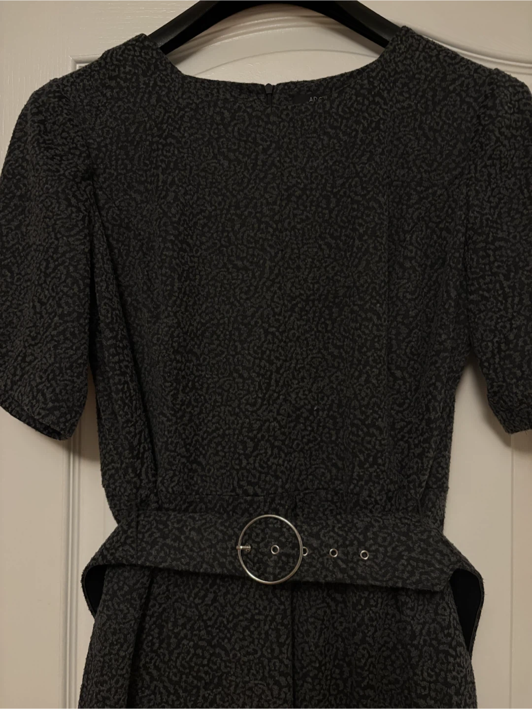 Charcoal Grey,  Belted Dress from Laura