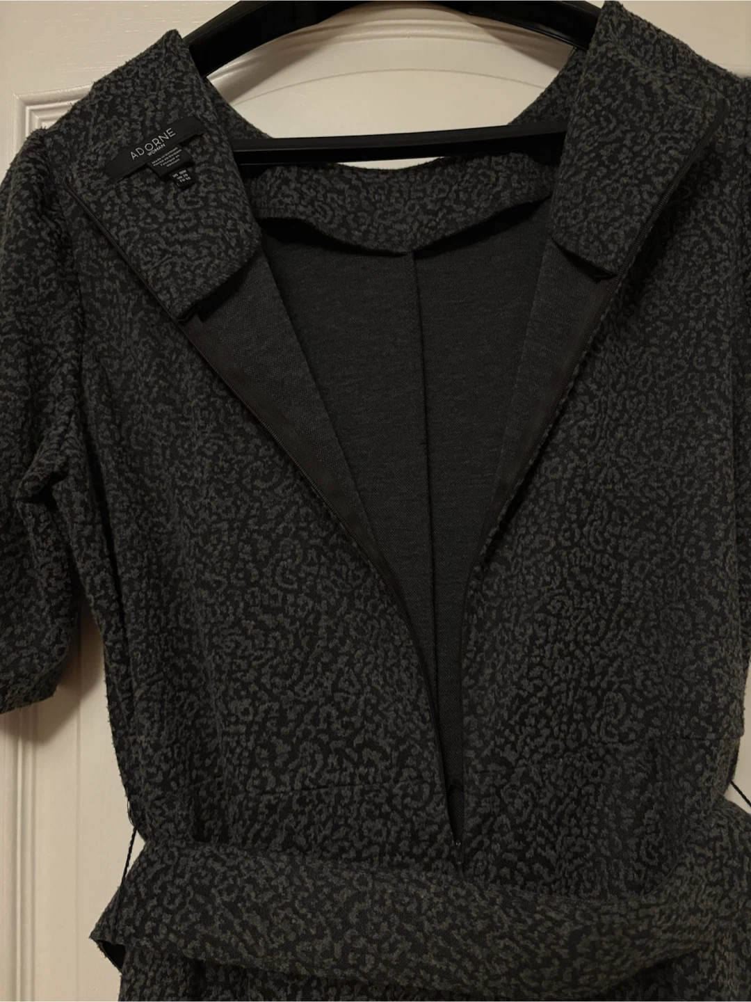 Charcoal Grey,  Belted Dress from Laura - photo 4